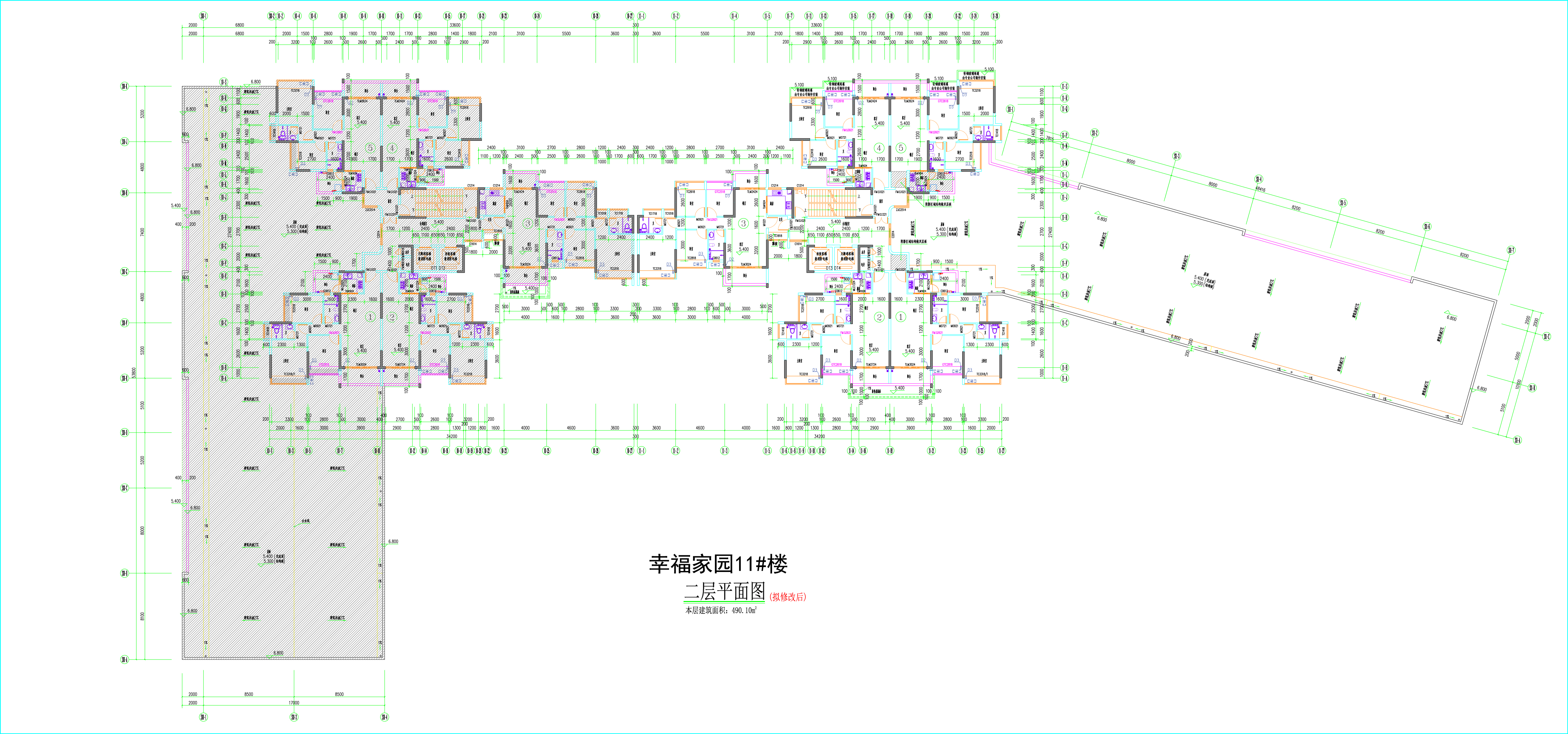 11#樓二層平面圖（擬修改后）.jpg
