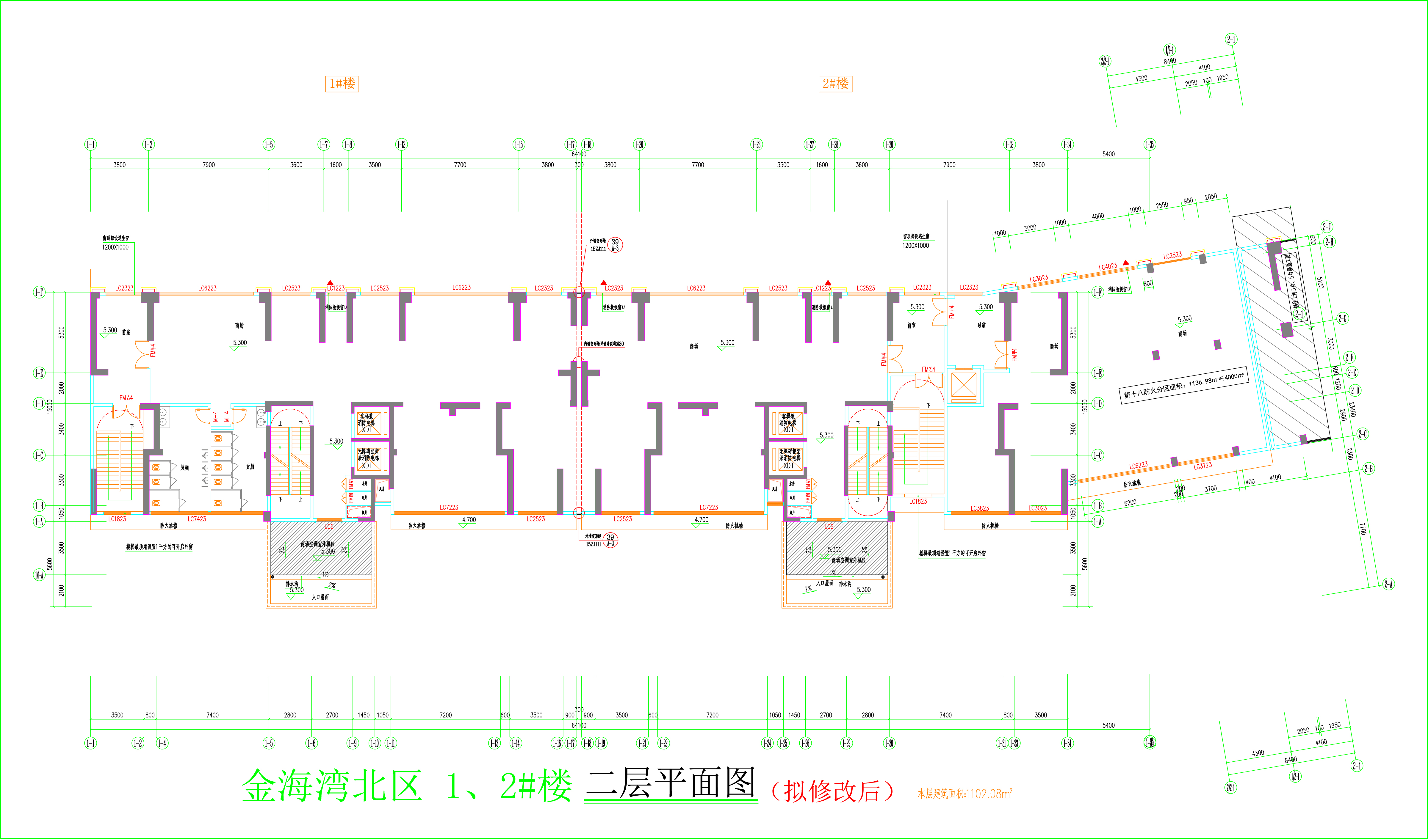 金海灣北區(qū)1、2#樓_二層平面圖.jpg