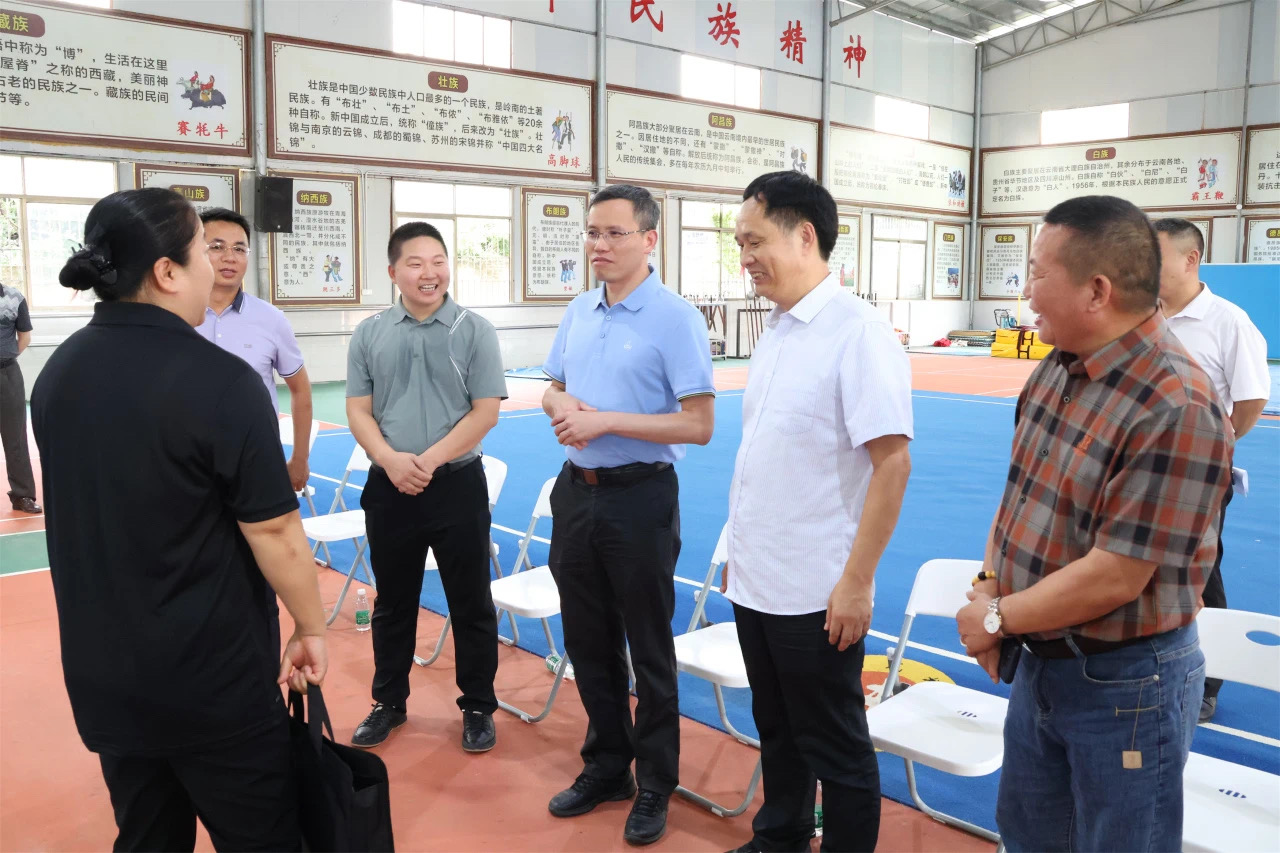 蘇錦丹副市長(zhǎng)帶隊(duì)開(kāi)展體育強(qiáng)市暨體教融合專(zhuān)題調(diào)研
